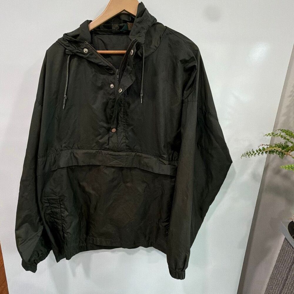 Vintage J Crew Anorak‎ Pullover Windbreaker XL Tall